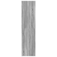 Kledingkast 80x50x200 cm bewerkt hout grijs sonoma eikenkleur - thumbnail