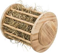 Trixie Hooivolder, gelooid hout, ø 20 × 23 cm, voederbak, voederbak - thumbnail