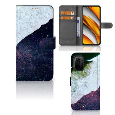 Poco F3 | Xiaomi Mi 11i Book Case Sea in Space Poco F3 | Xiaomi Mi 11i Book Case Sea in Space