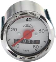 MZA Snelheidsmeter speedometer s50 48 mm up to 80 km/h - thumbnail