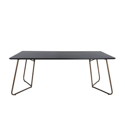 Nohr Eettafel 'Mikella' MDF, 190 x 90cm, kleur Koper