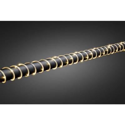 LED Mini lichtslang 2 meter 260 LED, warmwit 3.6W 5mm doorsnede 3090-100 met transformator