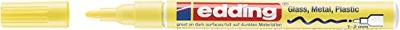 Paintmarker edding 751 oliebasis 1-2mm pastel geel