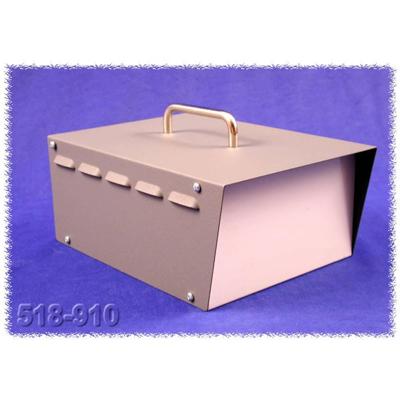 Hammond Electronics 518-0910 Instrumentbehuizing 248 x 197 x 121 Staal Grijs 1 stuk(s)