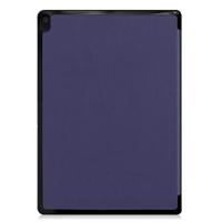 3-Vouw sleepcover hoes - Lenovo Tab E10 - Blauw - thumbnail