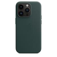Apple Leather MagSafe Case iPhone 14 Pro Forest Green - thumbnail