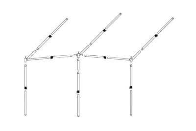 Dorema Frame Voortentluifel Palma/Locarno Plus Aluminium 25mm EasyGrip