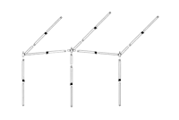 Dorema Frame Voortentluifel Palma/Locarno Plus Aluminium 25mm EasyGrip - thumbnail
