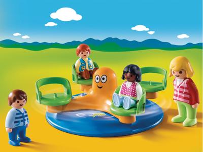 Playmobil 1.2.3 Children's Carousel