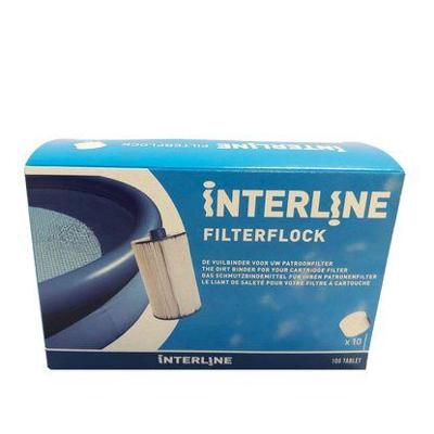 Interline FilterFlock tablet voor cartridge filters Interline FilterFlock tablet voor cartridge filters