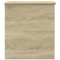 Opbergbox 40x42x46 cm bewerkt hout sonoma eikenkleurig - thumbnail