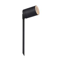 Lucide ARNE-LED - Tuinspot - Ø 6,3 cm - LED - GU10 - 1x5W 2700K - IP44 - Zwart - thumbnail