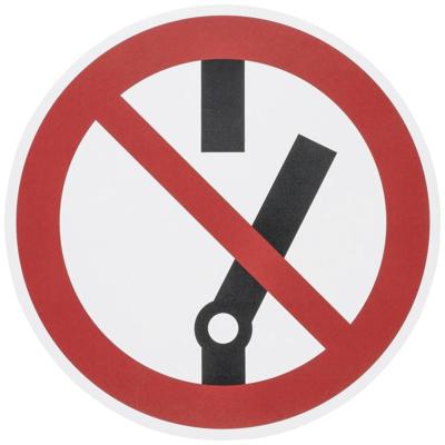 HAZET Waarschuwingsbord „Hybride schakelaar“ 200-2