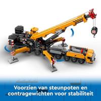LEGO city 60409 gele mobiele bouwkraan - thumbnail