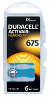 Duracell gehoorapparaat batterijen - Type 675 - 10 x 6 stuks - thumbnail