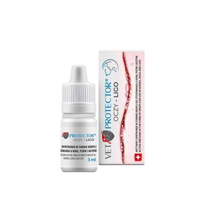 JM SANTE Vet Protector Ligo - oogdruppels voor honden en katten - 3 ml