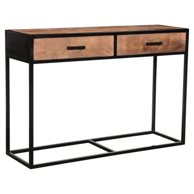 Livingfurn Sidetable 'Sturdy' Mangohout, 120cm