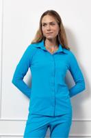 Poppy shirt - bright blue - 13087 - thumbnail