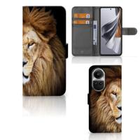 OPPO Reno10 | 10 Pro | Telefoonhoesje | Met pasjeshouder | Leeuw - thumbnail