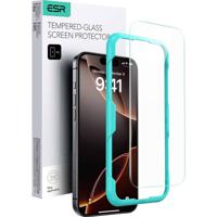 ESR Tempered-Glass 1D76500301 Screenprotector (glas) Apple iPhone 16 Pro 1 stuk(s) Anti-vingerafdruk, Krasvast - thumbnail