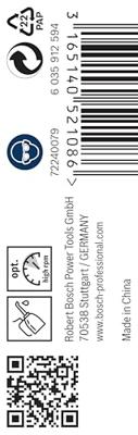 Bosch Accessoires Metaalboren HSS-Co, Standard 1,5 x 18 x 40 mm 10st - 2608585873 Bosch Accessoires Metaalboren HSS-Co, Standard 1,5 x 18 x 40 mm 10st - 2608585873