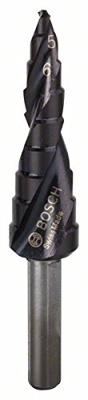 Bosch Accessories 2608588065 HSS Getrapte boor 4 - 12 mm TiAIN Gezamenlijke lengte 66.5 mm 3 vlakken schacht 1 stuk(s)