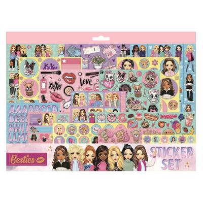 Besties Mega Stickerset 14 sheets/300 stickers