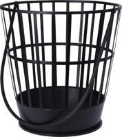 Vuurkorf metaal met hengsel - thumbnail