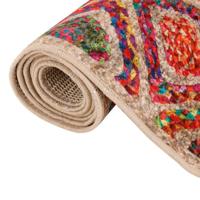 VidaXL Vloerkleed wasbaar anti-slip 80x300 cm meerkleurig - thumbnail