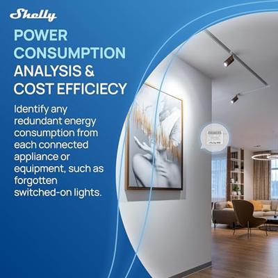 Slimme WiFi-energieverbruiksmeter Shelly EM Mini Gen4