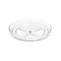 iDesign - Lazy Susan Draaiplateau, 22.9 cm, Kunststof, Transparant - i - thumbnail