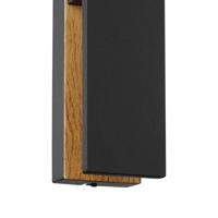 Eglo BuitenlampCostorio Zwart met hout - 900291 - thumbnail