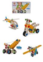 Eichhorn Constructor Constructieset Constructor Aantal onderdelen: 65 Aantal modellen: 4 Leeftijdsklasse: Vanaf 3 jaar - thumbnail