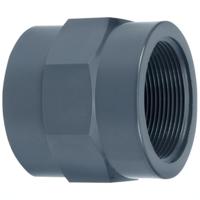PVC schroefbus met binnendraad - 63 mm x 2" - thumbnail