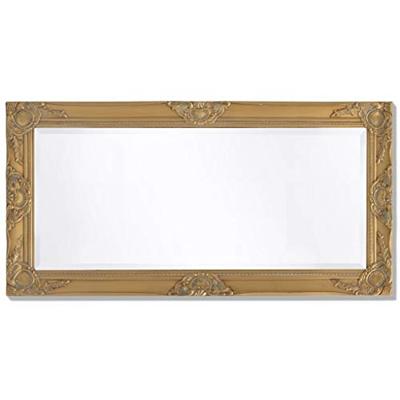 VidaXL Wandspiegel barok 100 x 50 cm goud VidaXL Wandspiegel barok 100 x 50 cm goud