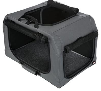 TRIXIE SOFT KENNEL EASY REISBENCH GRIJS 95X69X63 CM TRIXIE SOFT KENNEL EASY REISBENCH GRIJS 95X69X63 CM