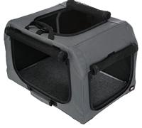 TRIXIE SOFT KENNEL EASY REISBENCH GRIJS 95X69X63 CM - thumbnail