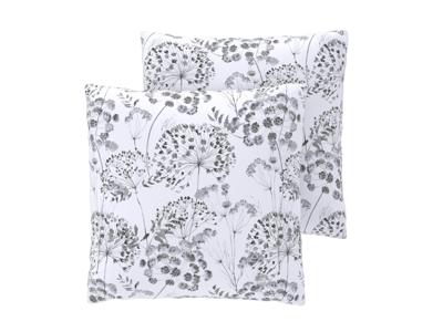 LIVARNO Set van 2 satijnen kussenslopen 50 x 60 cm (Bloemen) LIVARNO Set van 2 satijnen kussenslopen 50 x 60 cm (Bloemen)