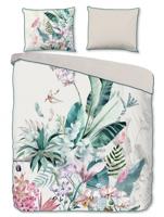 Descanso Dekbedovertrek "jungleprint" - Multi - (155x220 cm) - Biologisch Katoen satijn - thumbnail