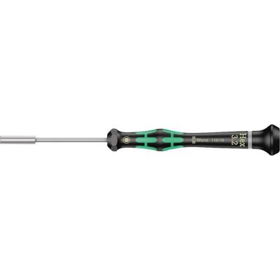 Elektronica en fijnmechanica Dopschroevendraaier Wera 2069 Sleutelbreedte (metrisch): 3.2 mm Elektronica en fijnmechanica Dopschroevendraaier Wera 2069 Sleutelbreedte (metrisch): 3.2 mm