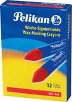 Pelikan vetkrijt 772 rood, doos van 12 stuks - thumbnail