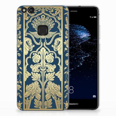 Huawei P10 Lite | TPU Case | Beige Flowers