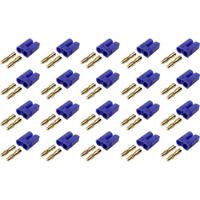 Reely 1399712 Accupack stekker EC5 Verguld 20 stuk(s) - thumbnail