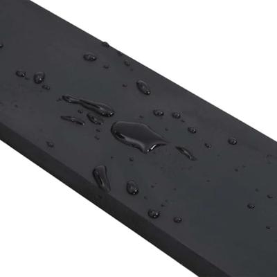 VidaXL Rubberen rand voor sneeuwploeg 150x8x1 cm zwart VidaXL Rubberen rand voor sneeuwploeg 150x8x1 cm zwart