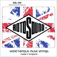 Rotosound SBL 040 .040 roundwound snaar voor elektrische bas - thumbnail