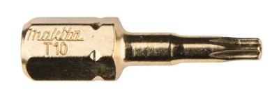 Makita Xtt slagschroefbit Lengte 25mm Opname 1/4 Bit maat T10