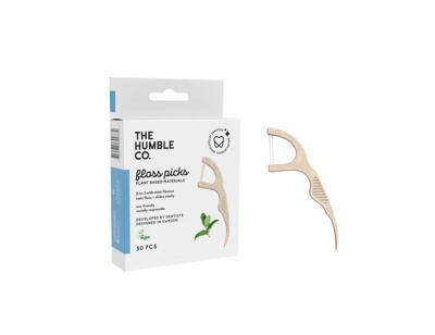 The Humble Co. Tandenstokers + flosdraad - mint