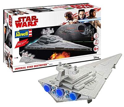Revell 1/4000 Imperial Star Destroyer (Build & Play / Light / Sound) Revell 1/4000 Imperial Star Destroyer (Build & Play / Light / Sound)