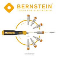 Bernstein Tools for Electronics 4-970-G Draaimomentadapterset 0.1 - 0.6 Nm - thumbnail