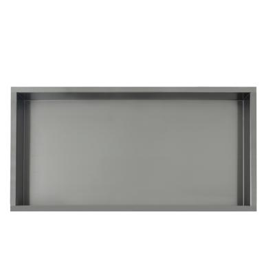 Inbouwnis Sanilux Napo Wand 30x60x7 cm Gunmetal Sanilux Inbouwnis Sanilux Napo Wand 30x60x7 cm Gunmetal Sanilux